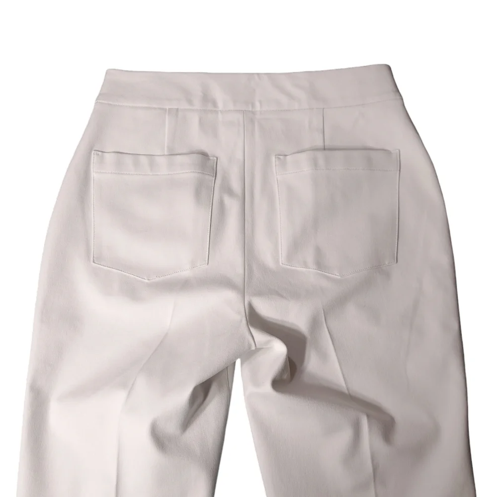 SPANX Women's Slim Straight Pants in Classic White Size M 20372R Grey Linings - Picture 14 of 16